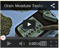 Grain Moisture Tester Demonstration Video